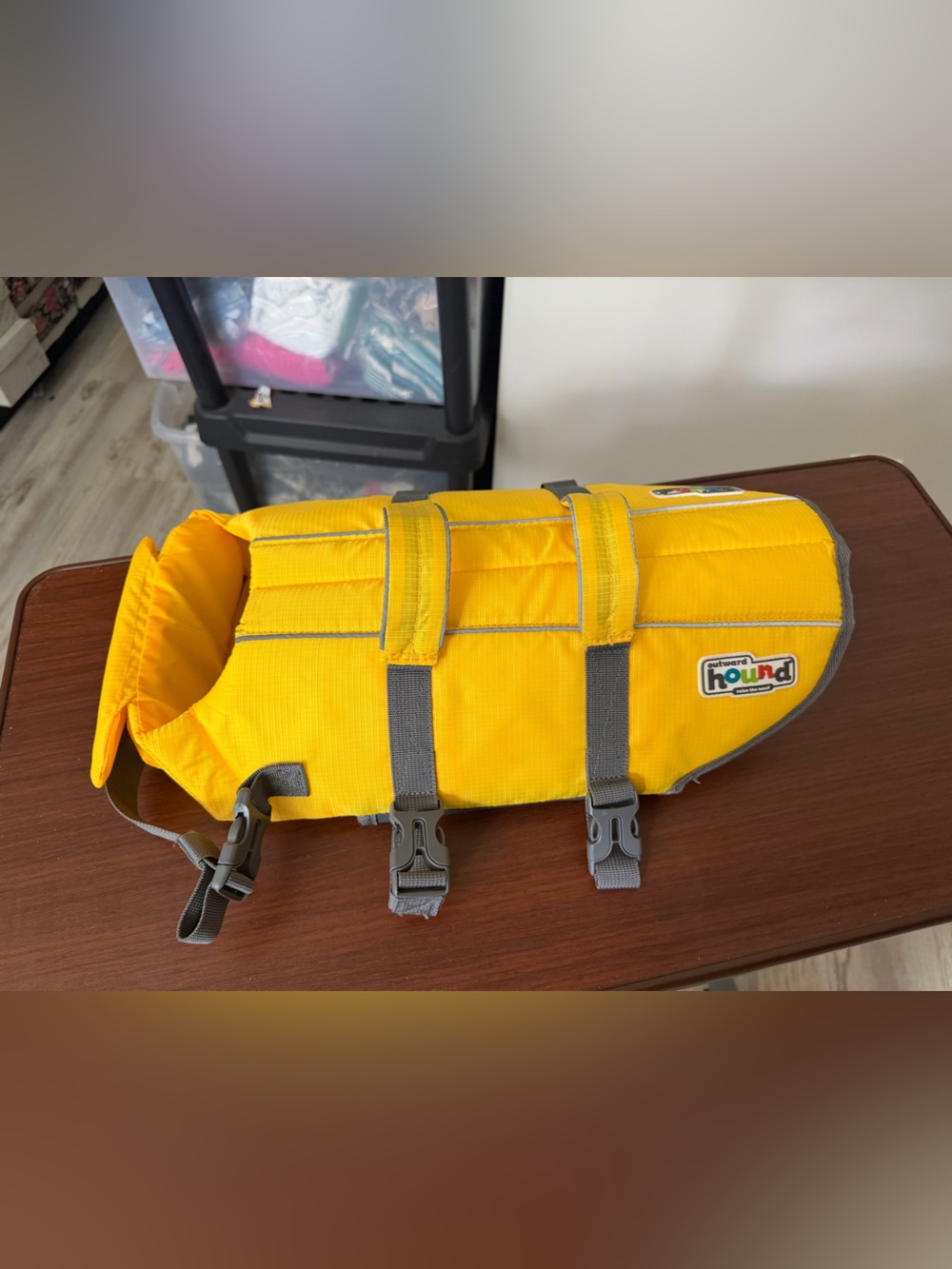 Outward Hound Yellow Dog Life Jacket